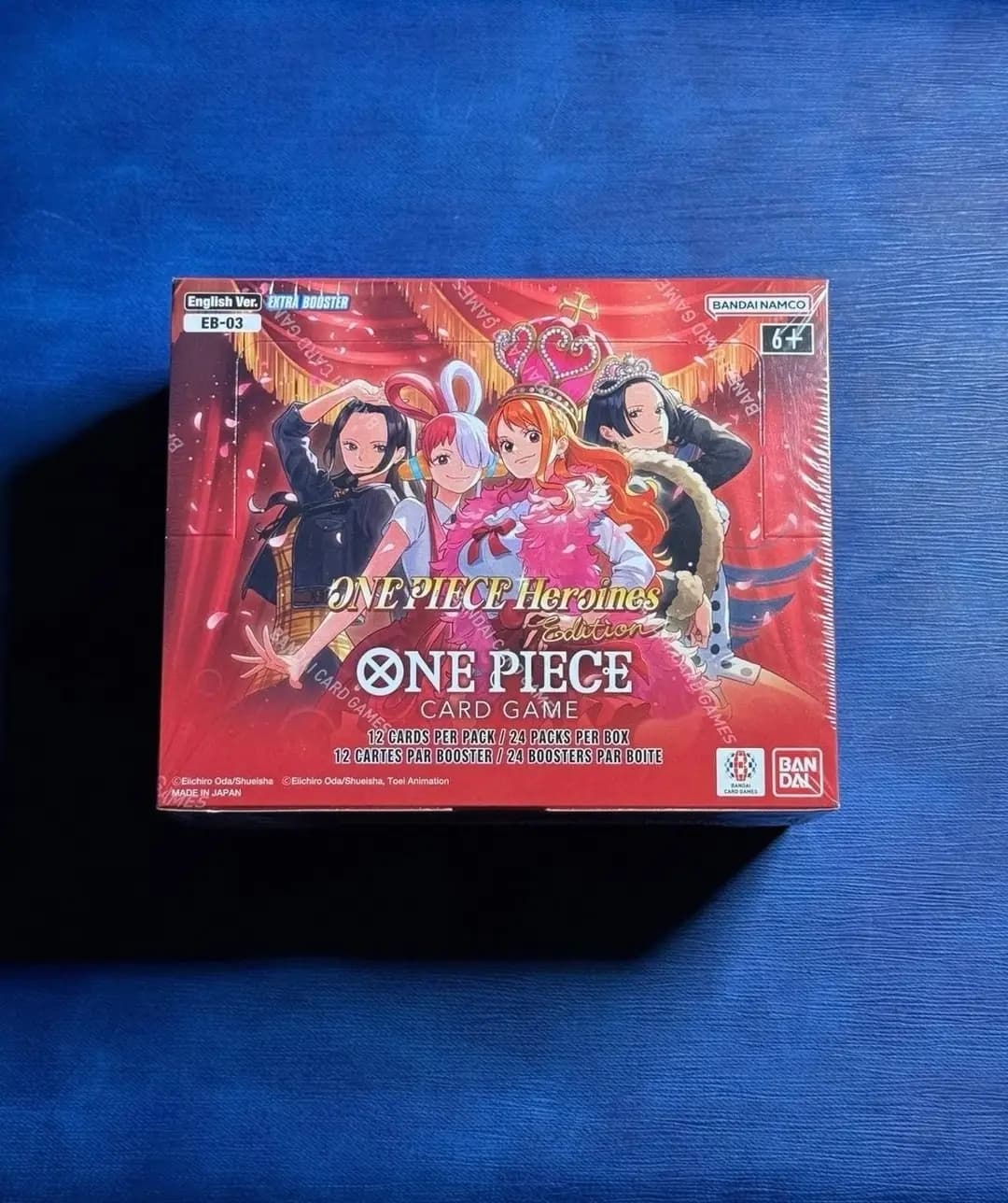 One Piece Card Game English EB-03 Extra Booster 03 - Individual Box