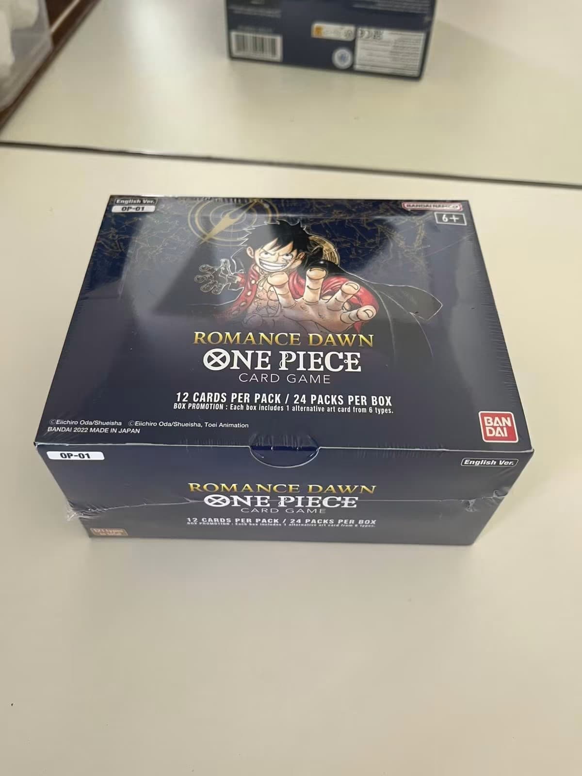 One Piece Card Game English OP-01 Romance Dawn - Individual Box