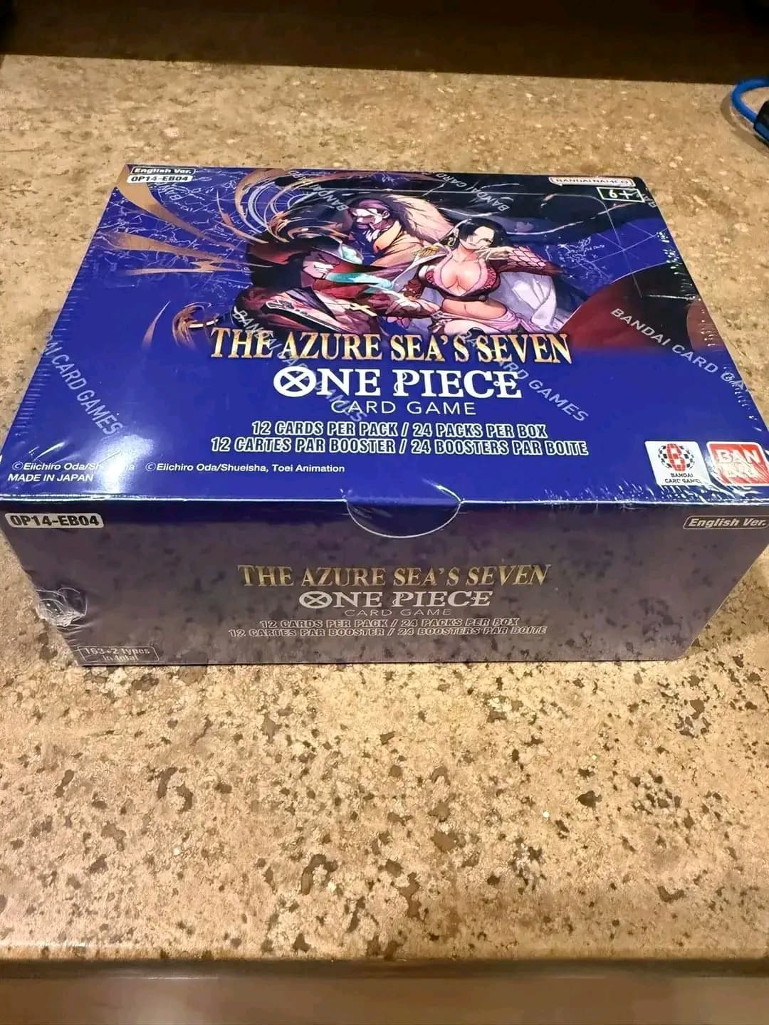 One Piece Card Game English OP-14 The Azure Sea's Seven - Individual Box