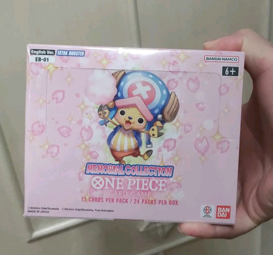 One Piece Card Game English EB-01 Extra Booster Memorial Collection - Individual Box