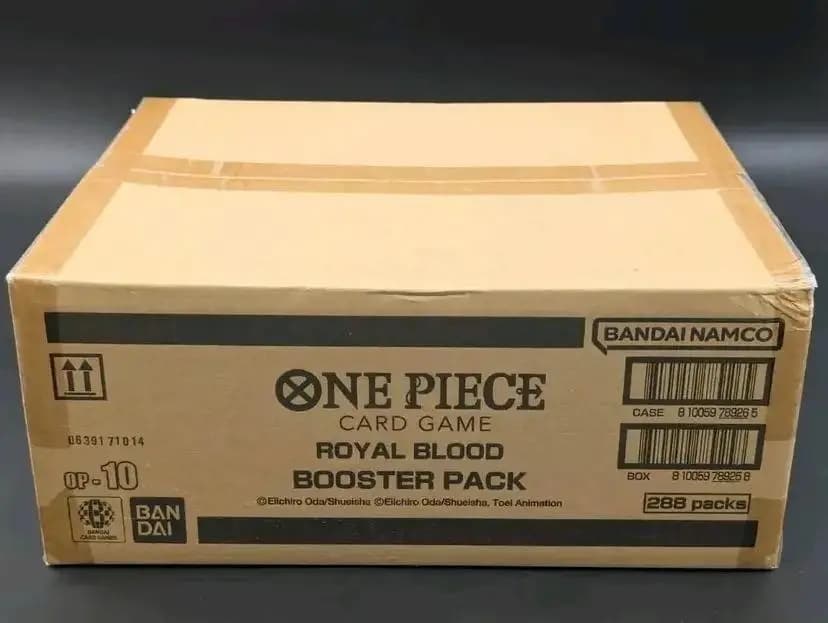 One Piece OP10 Royal Blood Sealed Case (12x Booster Boxes) English
